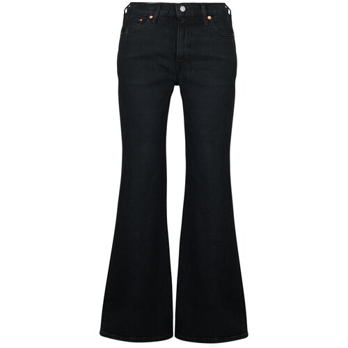 Levi&amp;#039;s RIBCAGE FLARE H2&amp;#039;26 Crna Slike