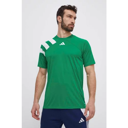 Adidas Kratka majica za vadbo Fortore 23 zelena barva, IT5655
