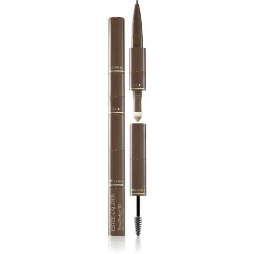 Estée Lauder BrowPerfect 3D All-in-One Styler olovka za obrve 3 u 1 nijansa Light Brunette 2,07 g