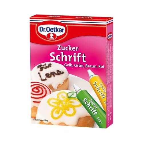Dr. Oetker Sladkorno pisalo - 4 barve Cene