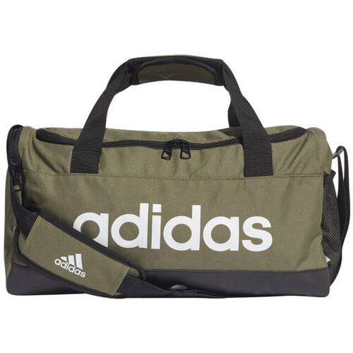 Adidas &amp;Scaron;portne torbe LINEAR DUFFEL S Kaki Slike