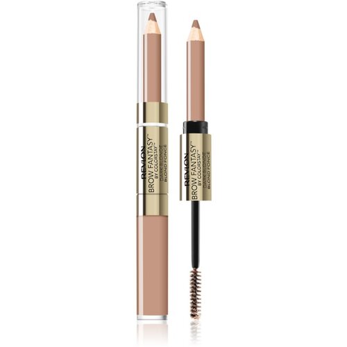 Revlon Cosmetics Brow Fantasy olovka i gel za obrve 2 u 1 nijansa 104 Dark Blonde 1.18 ml Slike