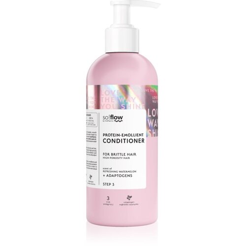 SoFlow High Porosity krepilni balzam za lomljive in izčrpane lase 400 ml Slike