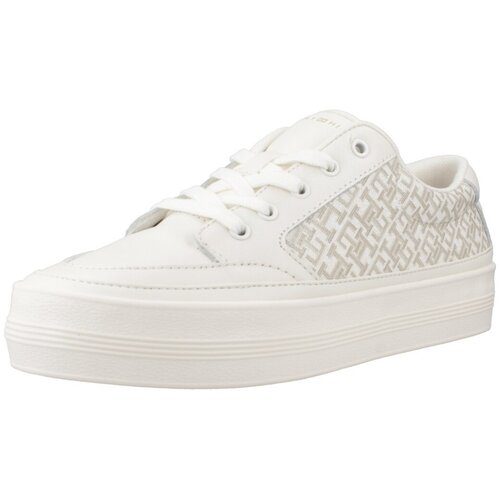 Tommy Hilfiger Modne superge FW0FW08331 Bela Slike