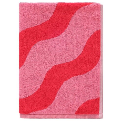 Jotex Crveni/ružičasti pamučan ručnik 50x70 cm Waves &ndash; Cijene