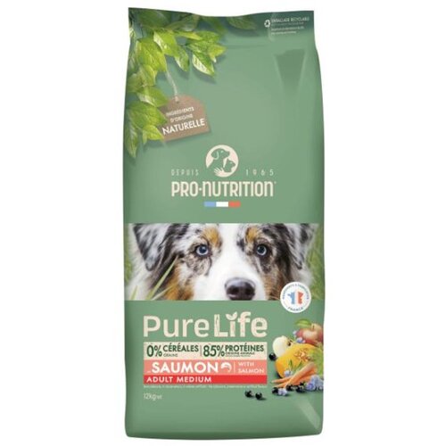  Pro nutrition pure life dog adult medium 12 kg Cene