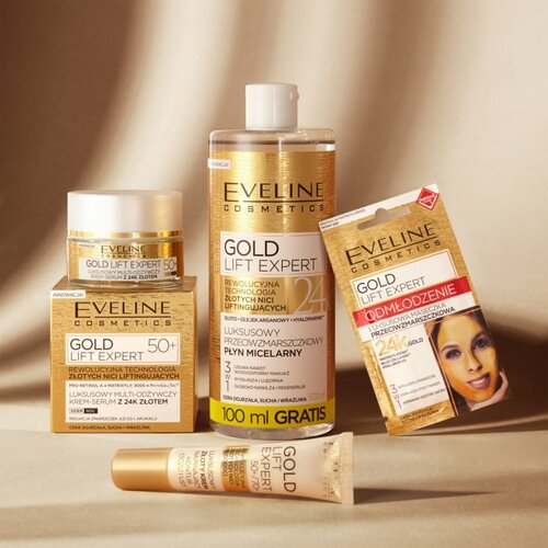 Eveline gold Lift Expert krema za lice 50+ 50ml Slike