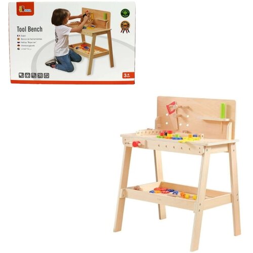 Viga Toys Drveni stol za alat 44589 Cijene