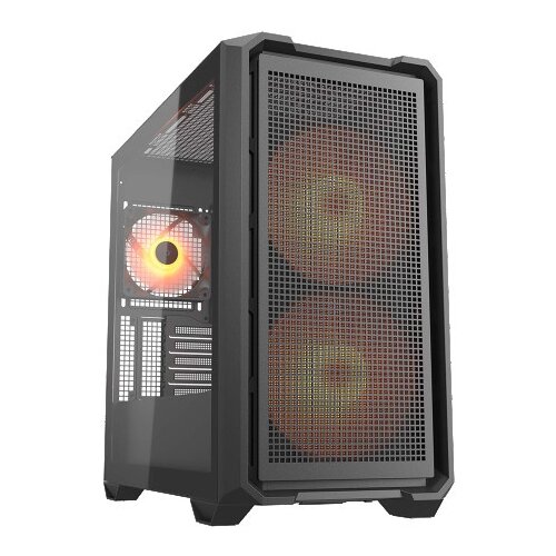 Cougar mx600 Mini RGB PC Case, Mini Tower, Black ( CGR-5GC9B-RGB ) Cene