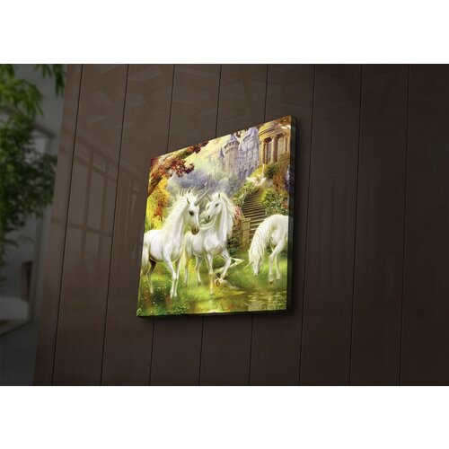 Wallity Slika sa LED osvetljenjem 4040İACT-43, 40x40 cm Cene