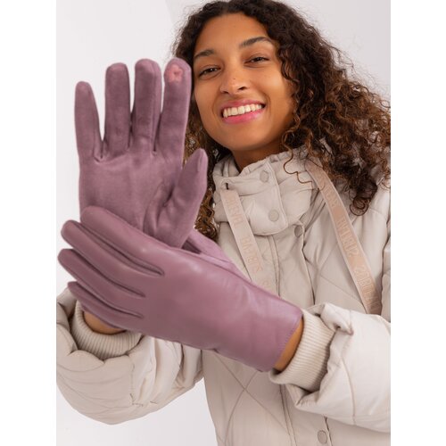 Wool Fashion Italia Gloves-AT-RK-239501A.16-Purple Slike