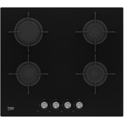 Beko Plinski kuhalnik hilg64220s črn 4 gorilniki, (5000550996) Cene