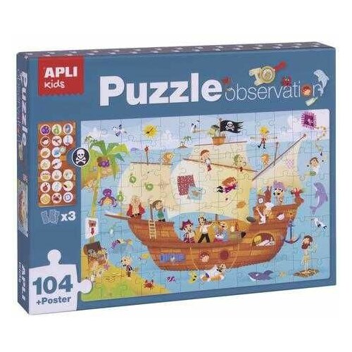 Apli Puzzle - Piratski brod Slike