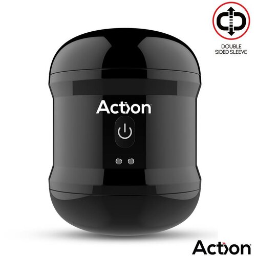 Action Thor Double Sided Vibrating Masturbator Cene