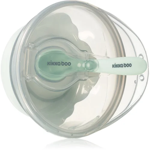 Kikka Boo Suction Bowl with Spoon posudica sa žličicom sa zatvaračem 4 m+ Mint 1 kom