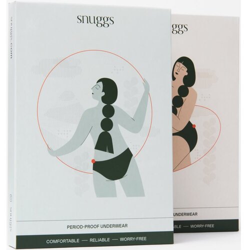 Snuggs Period Underwear Classic: Heavy Flow menstrualne hlačke iz blaga za močno menstruacijo velikost XS 1 kos Cene