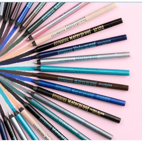 Bourjois Contour CluBBing vodoodporna svinčnik za oči 1,2 g odtenek 46 Bleu N&amp;eacute;on Slike