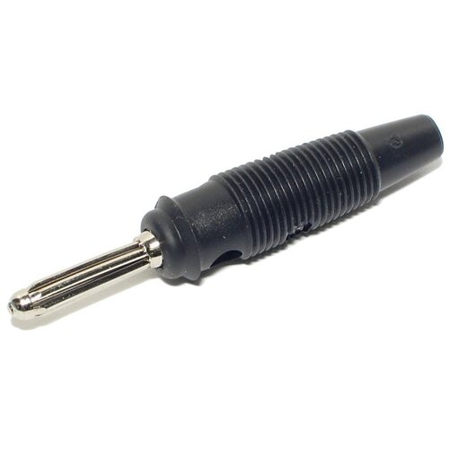  Banana konektor muški 4mm crni Cene