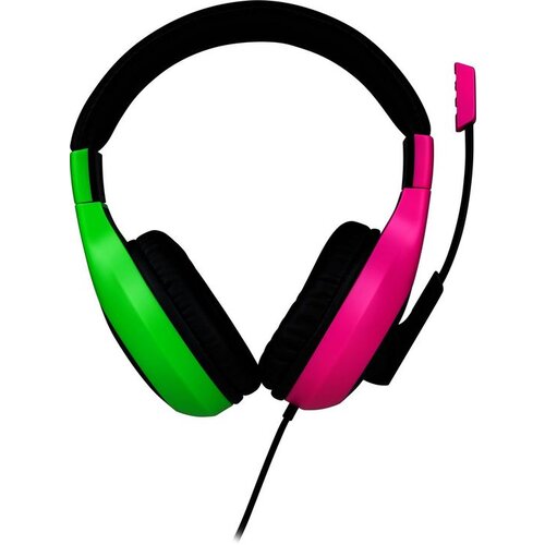 Nacon Bigben Stereo gaming slusalice 40mm speakers, 120cm kabel, 3.5mm jack zeleno/ljubičaste Cijene
