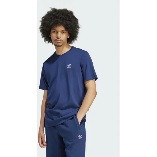 Adidas Majica Trefoil Essentials IR9693 Mornarsko modra Regular Fit