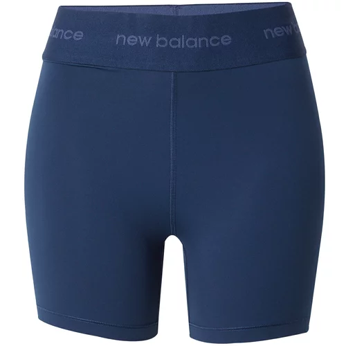 New Balance Športne hlače 'Sleek 5' modra / mornarska
