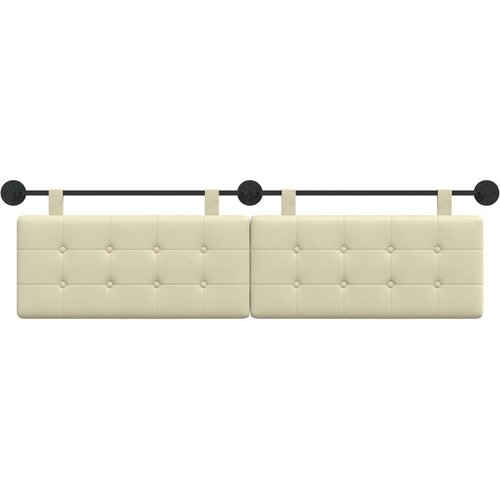  Držeće uzglavlje Zidne Lažna koža - Krema 180 cm bez LED Slike