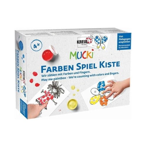 Kreul Mucki škatla s prstnimi barvami Cene