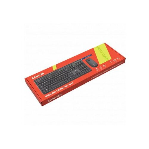 Canyon Tipkovnica + mi&amp;scaron; SET-W20 Wireless, (21359941) Slike