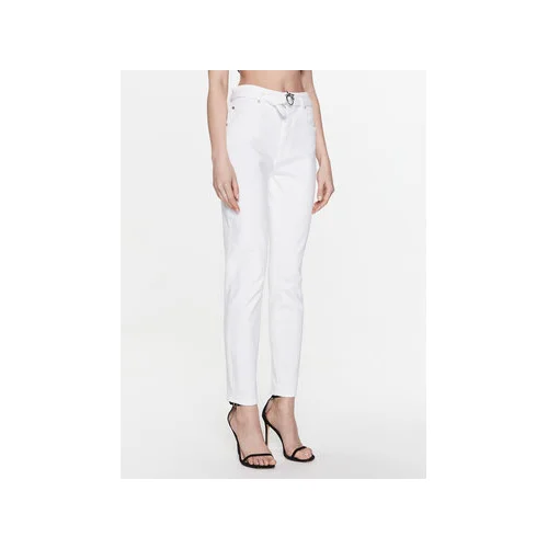 Pinko Jeans hlače Susan 100161 A0FQ Bela Skinny Fit