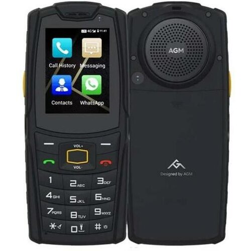 AGM odporni telefon na tipke M7 2GB / 16 GB DS Android črn Slike