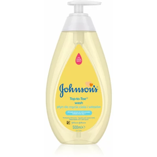 Johnsons Top-to-Toe Wash gel za prhanje 500 ml za otroke