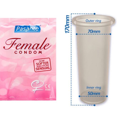 Pasante Female Condoms 3pcs Cene
