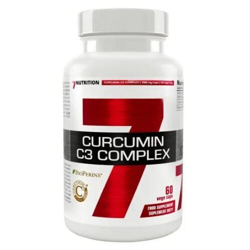 7NUTRITION Curcumin C3 Complex, 60 kapsula Cene