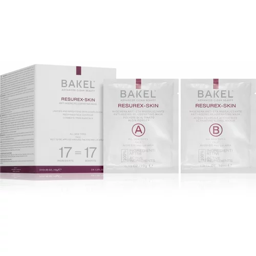 Bakel Resurex-Skin revitalizacijska maska proti staranju kože