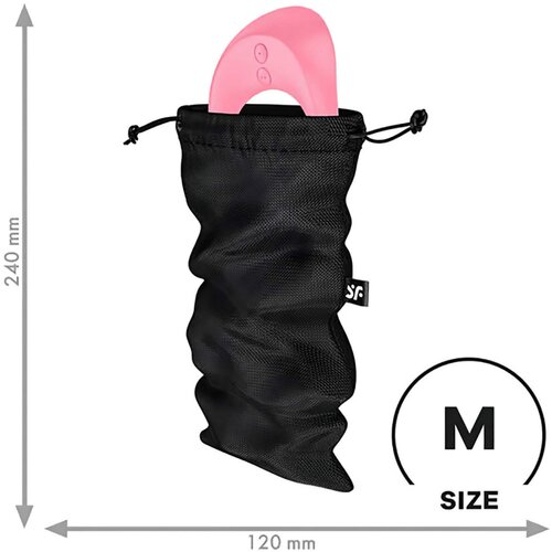 Satisfyer Treasure Bag M - torba za pohranu sex igračaka - srednja (crna) Cijene