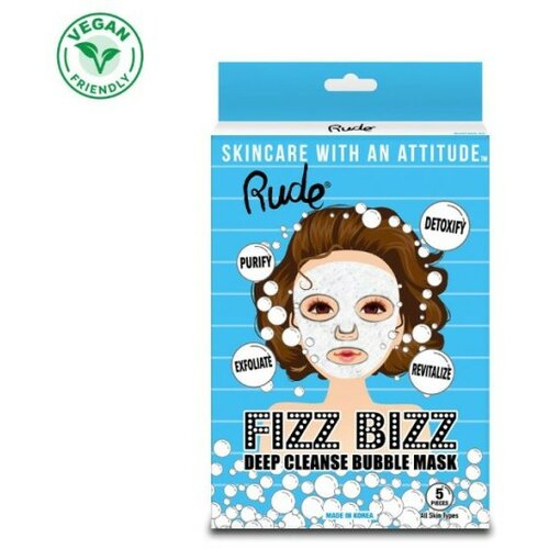 Rude Cosmetics maska za lice fizz bizz | čišćenje i toniranje Slike