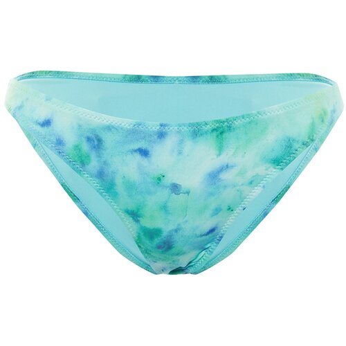 Trendyol Green Abstract Pattern Bikini Bottom Slike
