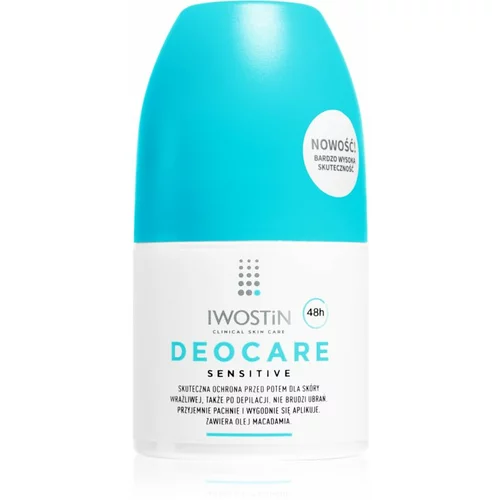 Iwostin Deocare Sensitive anti-transpirant roll-on za občutljivo kožo 50 ml