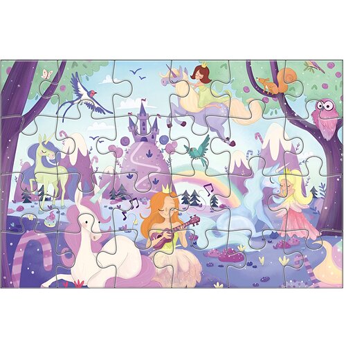 Ravensburger Sestavljanka z motivom enoroga 24 kosov iz zbirke Giant Floor, Ve?barvno, (21552458) Cene