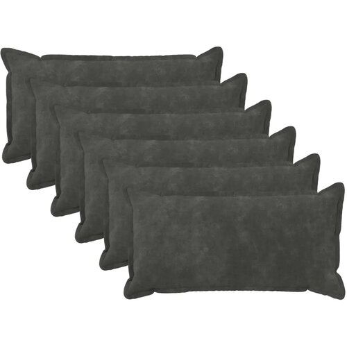 Jastuk s jastukom HOUTEN 6 kom. Antracit Mikrofibra Flis - Antracit 40 x 70 cm 6 Cene