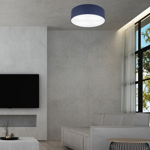  plafonsko svetlo sirja pastel double 4xE27/15W/230V prečnika 45 cm tamnoplava Slike