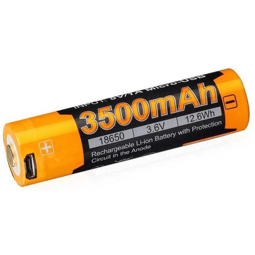 Fenix FE18650LI35USB - 1 kom Punjiva litijum-jonska baterija USB/3,6V 3500 mAh Cene