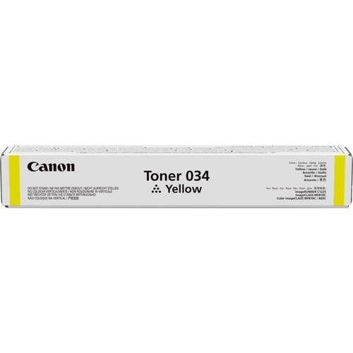 Canon Toner 034 Yellow Slike