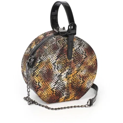 Capone Outfitters Shoulder Bag - Multicolor - Animal print
