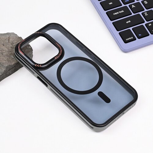  torbica magsafe trendy za iphone 15 pro 6.1 crna Cene