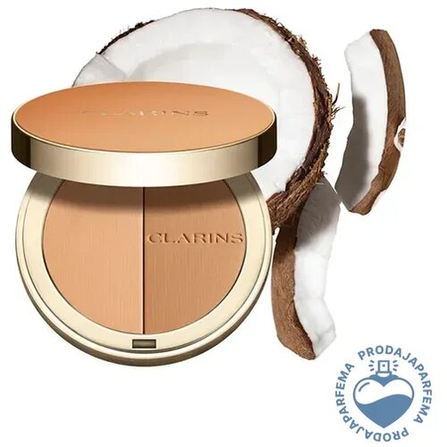 Clarins Ever Bronze Compact Powder (N&amp;deg;02 Medium) 10g Slike