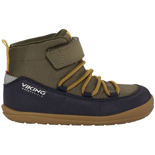 Viking čevelj gležnjar - membrana 56315 Birch barefoot F navy/olive 32 Slike