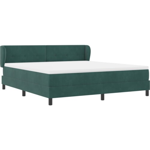 Box Spring Krevet s Madracem u Tamno Zelenoj 180x200 cm od Bar&amp;scaron;una Slike