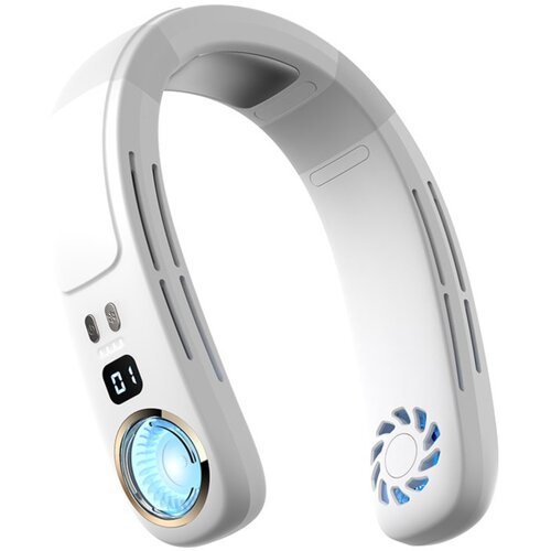 INF Prenosni vratni ventilator na USB, brez rezil, 3 hitrosti, tih White, (5000306763) Cene