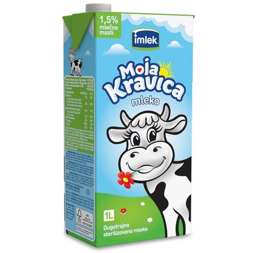 Imlek Dugotrajno mleko Moja kravica, 1.5%, 1 l Cene